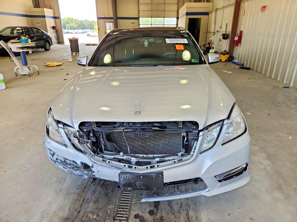 2012 Mercedes-benz E-klasse VIN WDDHF8JB1CA655188 COPART salvage auction — FRONT END, Va - Cert Of Title - Salvage, sold $1,100 on 2026-07-17 (photo 5)