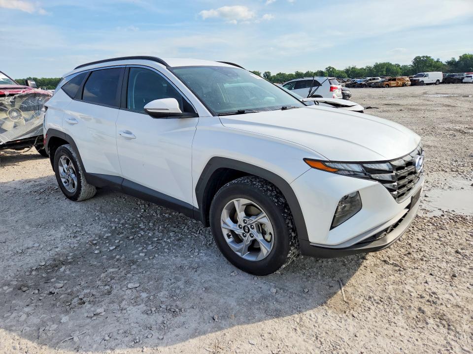 2022 Hyundai Tucson VIN 5NMJBCAE8NH039100 COPART salvage auction — REAR END, Il - Salvage Certificate, sold $8,900 on 2026-07-29 (photo 4)