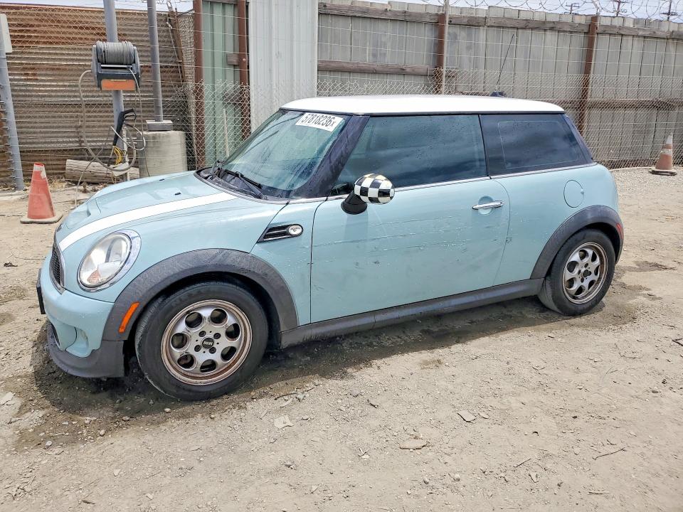 2012 Mini VIN WMWSU3C5XCT260136 COPART salvage auction — SIDE, Ca - Salvage Certificate, sold $650 on 2026-07-27 (photo 1)