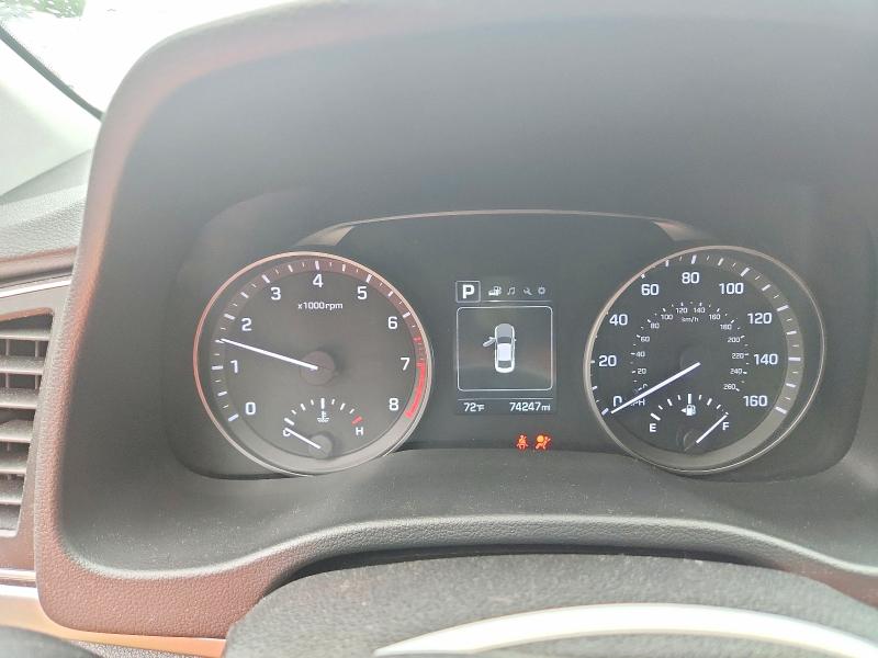 2018 Hyundai Elantra VIN KMHD84LF1JU466060 COPART salvage auction — MINOR DENT/SCRATCHES, MD - CERT OF TITLE-REBUILT SALVAGE, sold $2,450 on 2026-07-17 (photo 9)