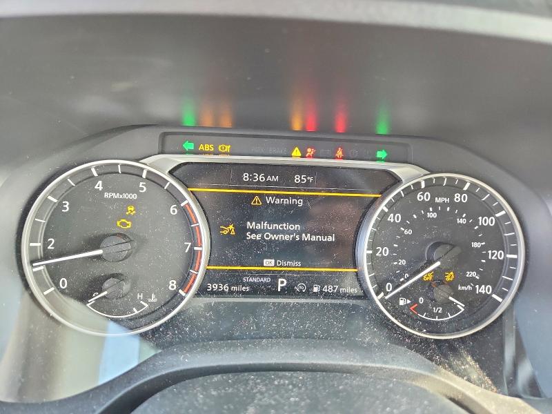 2026 Nissan Rogue VIN 5N1BT3BAXTC727443 COPART salvage auction — SIDE, FL - CERT OF TITLE SLVG REBUILDABLE, sold $8,800 on 2026-08-20 (photo 9)
