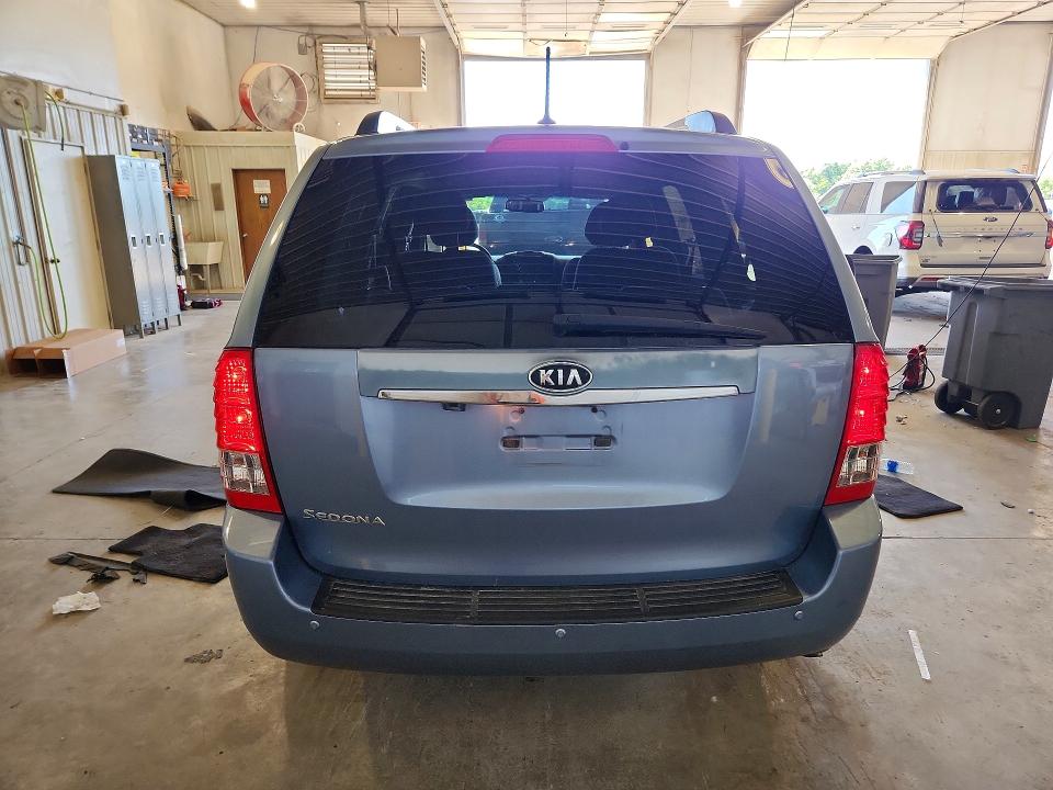 2012 Kia SEDONA VIN KNDMG4C7XC6492437 COPART salvage auction — FRONT END, Mo - Salvage Certificate Of Title, sold $1,200 on 2026-07-28 (photo 6)