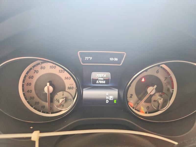 2015 Mercedes-benz Gla-klasse VIN WDCTG4GB0FJ074944 COPART salvage auction — FRONT END, MS - CERT OF TITLE-SALVAGED (P), sold $5,600 on 2026-07-31 (photo 9)