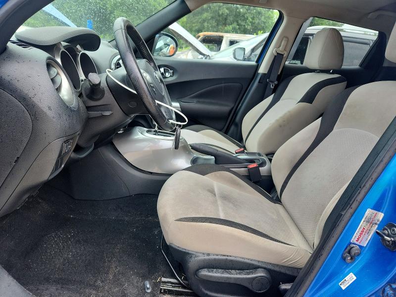 2011 Nissan Juke VIN JN8AF5MR7BT001192 COPART salvage auction — FRONT END, Tn - Salvage Certificate, sold $900 on 2026-07-30 (photo 7)