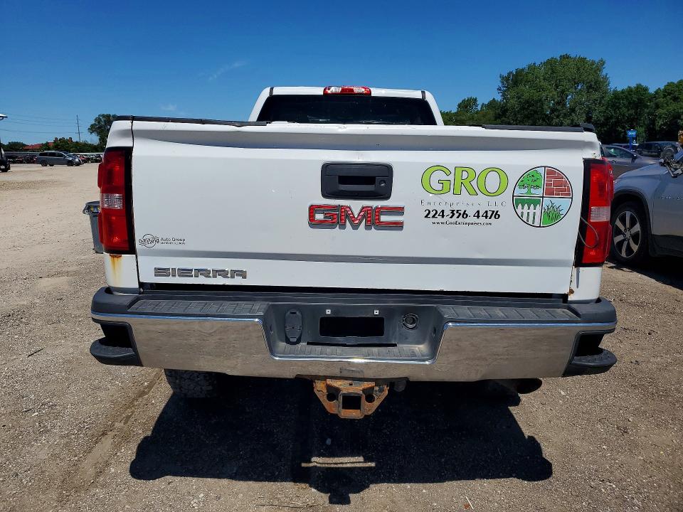 2017 Gmc SIERRA VIN 1GT02REG3HZ236427 COPART salvage auction — ALL OVER, IA - CERT OF TITLE-SALVAGE TITLE, sold $7,000 on 2026-07-22 (photo 6)