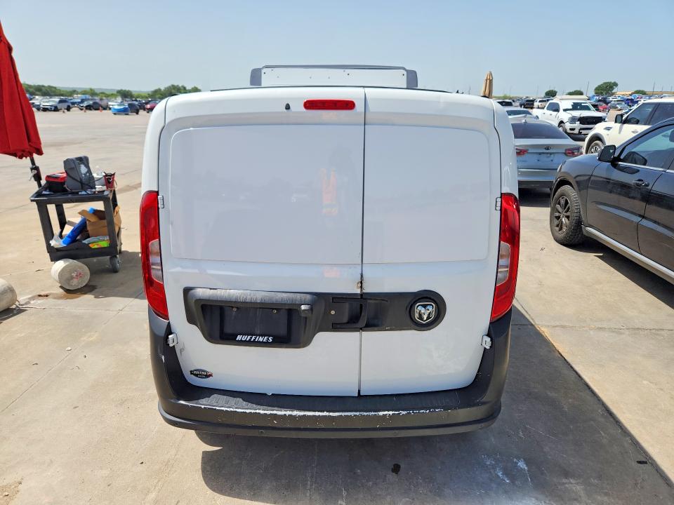 2022 Ram Promaster city VIN ZFBHRFAB5N6W21740 COPART salvage auction — SIDE, Tx - Salvage Vehicle Title, sold $9,300 on 2026-07-09 (photo 6)