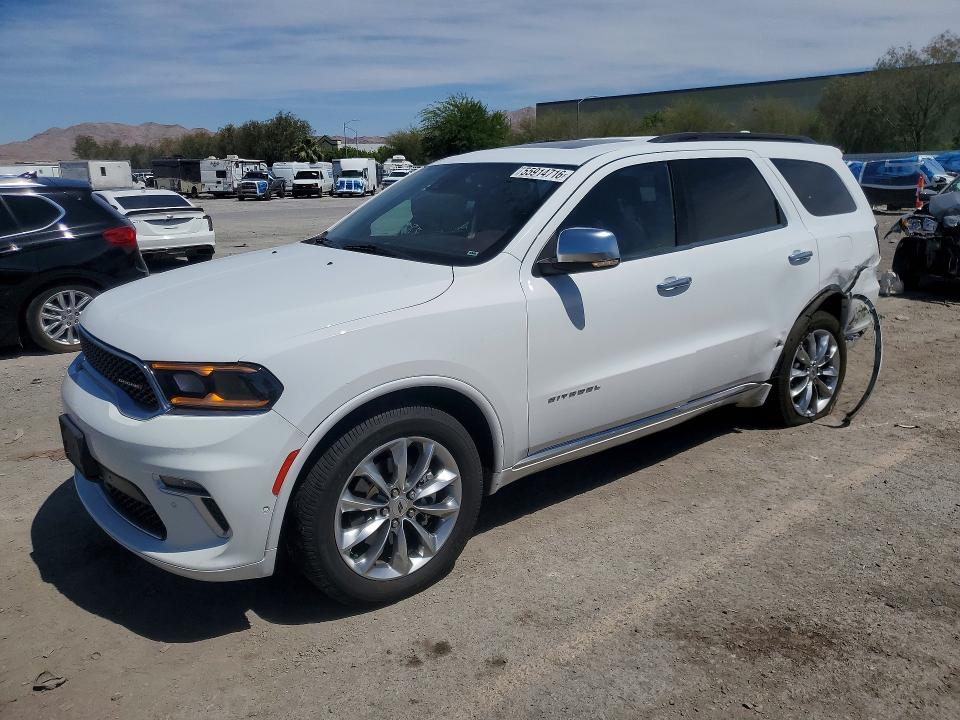 2022 Dodge Durango VIN 1C4SDJET5NC219032 COPART salvage auction — REAR END, Nv - Salvage Title, sold $15,900 on 2026-07-30 (photo 1)