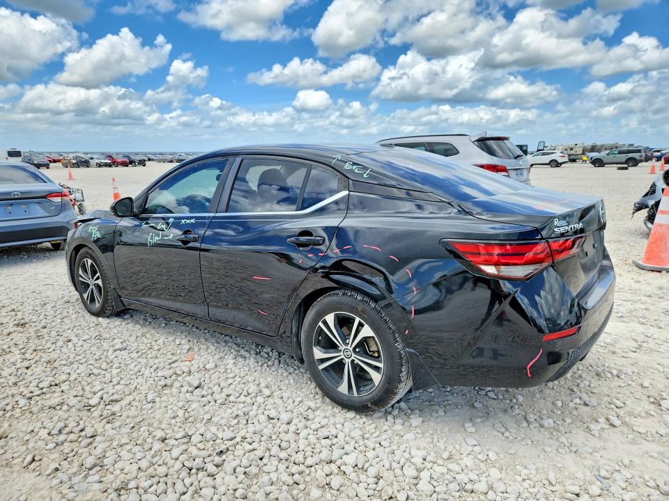 2020 Nissan Sentra VIN 3N1AB8CV8LY274807 COPART salvage auction — FRONT END, Tx - Salvage Vehicle Title, sold $2,900 on 2026-07-09 (photo 2)