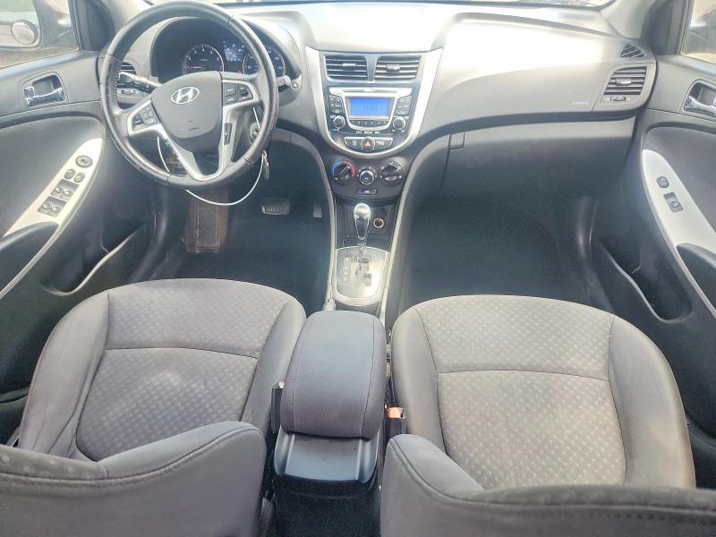 2013 Hyundai Accent VIN KMHCU5AE1DU104077 COPART salvage auction — FRONT END, Ri - Certificate Of Title, sold $875 on 2026-07-07 (photo 8)