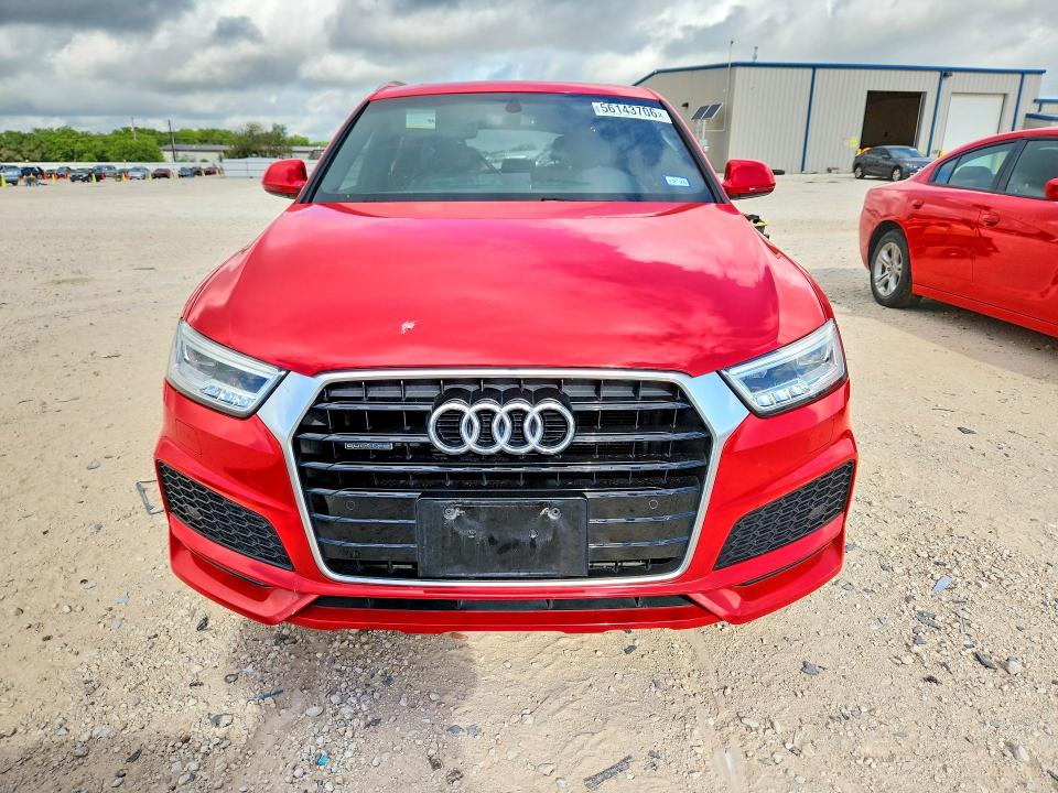 2018 Audi Q3 VIN WA1JCCFS5JR026039 COPART salvage auction — REAR END, Tx - Salvage Vehicle Title, sold $2,400 on 2026-07-23 (photo 5)