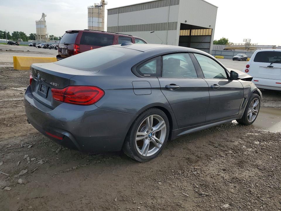 2018 BMW 4er VIN WBA4J3C53JBG96317 COPART salvage auction — FRONT END, Mo - Cert Of Title-Repossessed, sold $2,700 on 2026-07-07 (photo 3)