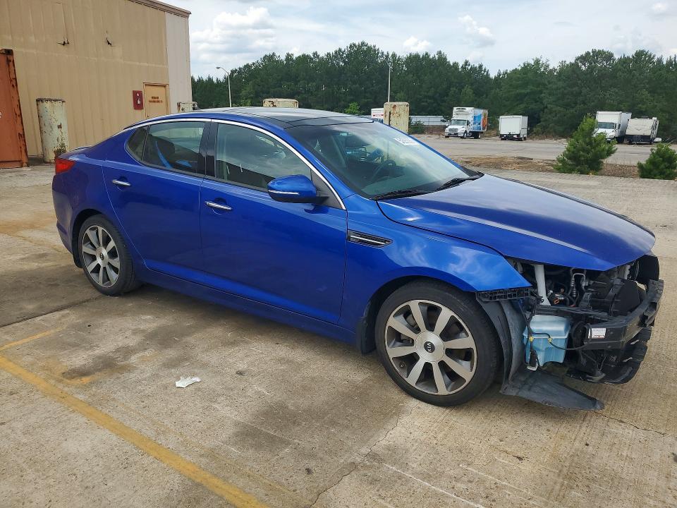 2013 Kia Optima VIN 5XXGR4A62DG114455 COPART salvage auction — FRONT END, Sc - Cert Of Title-Salvage, sold $1,250 on 2026-07-10 (photo 4)