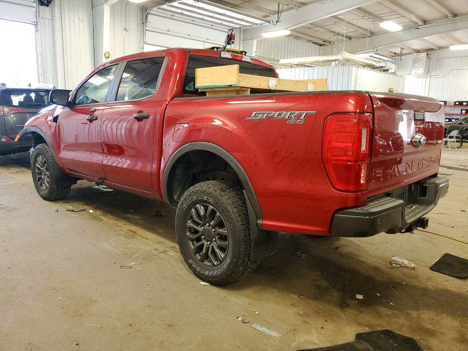 2020 Ford Ranger VIN 1FTER4FH3LLA38857 COPART salvage auction — FRONT END, Mn - Cert Of Title-Salvage, sold $8,100 on 2026-08-20 (photo 2)
