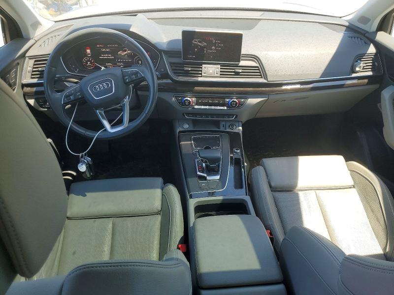 2019 Audi Q5 VIN WA1CNAFY6K2084893 COPART salvage auction — FRONT END, CA - SALVAGE CERTIFICATE, sold $10,400 on 2026-07-14 (photo 8)