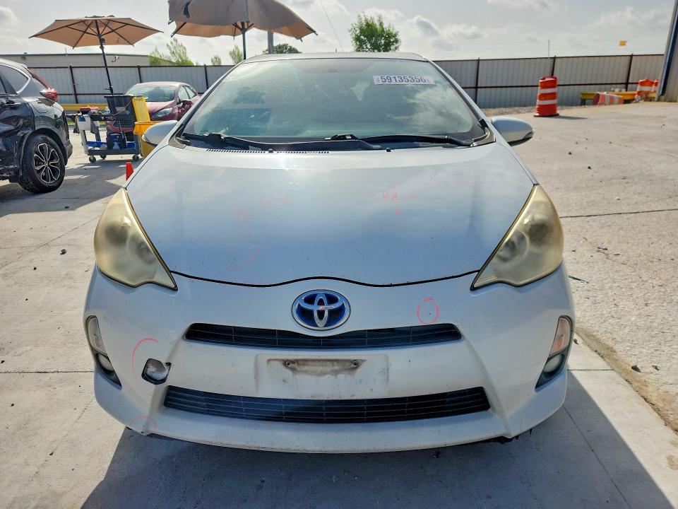 2012 Toyota Prius VIN JTDKDTB3XC1500106 COPART salvage auction — REAR END, Salvage Title, sold $175 on 2026-07-24 (photo 5)