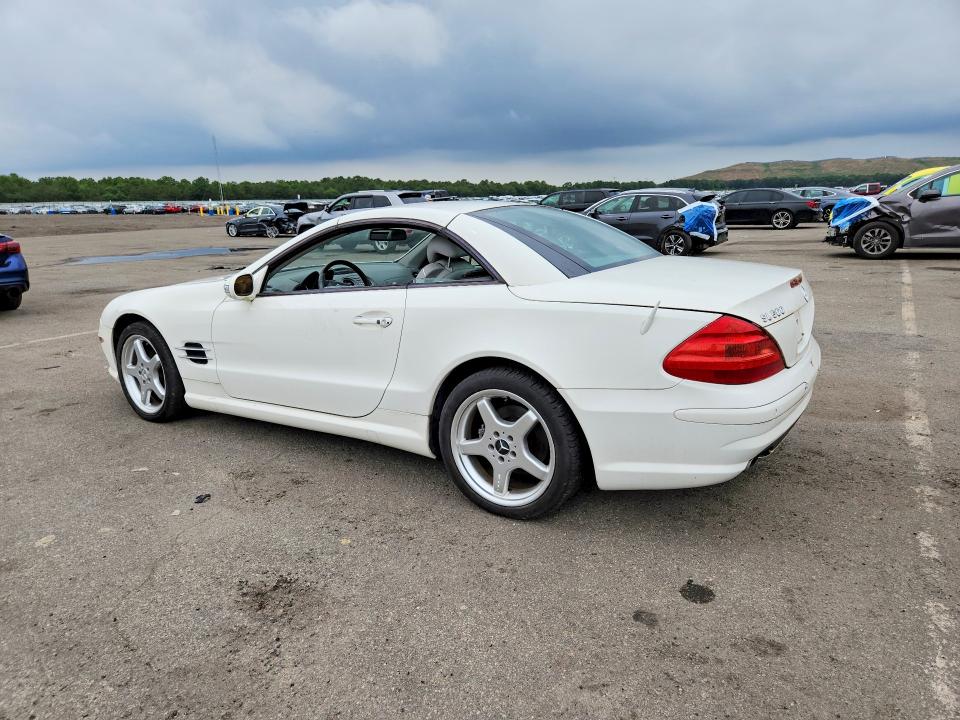 2003 Mercedes-benz Sl-class VIN WDBSK75F33F034765 COPART salvage auction — MECHANICAL, Ny - Cert Of Title-Rebuilt Salvage, sold $2,250 on 2026-07-27 (photo 2)
