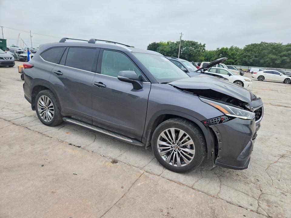 2021 Toyota VIN 5TDFZRBH8MS150741 COPART salvage auction — FRONT END, OK - CERT OF TITLE-SALVAGE, sold $17,700 on 2026-07-28 (photo 4)