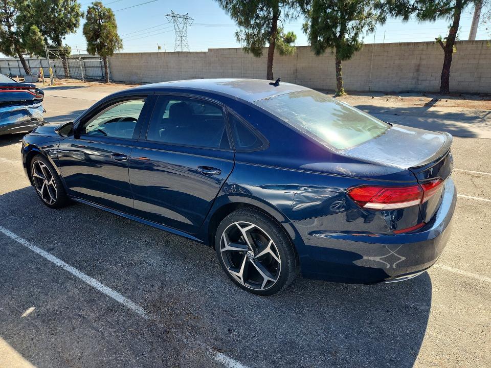 2020 Volkswagen Passat VIN 1VWMA7A3XLC016920 COPART salvage auction — UNDERCARRIAGE, CA - DIS/DLR/EXP ONLY CLEAN TITLE (P), sold $6,700 on 2026-07-07 (photo 2)