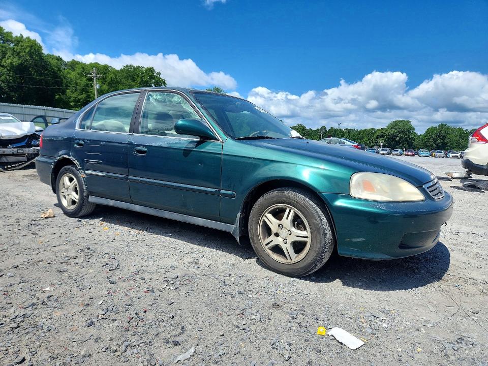 2000 Honda Civic VIN 1HGEJ8643YL067487 COPART salvage auction — FRONT END, Nc - Salvage Certificate Of Title, sold $175 on 2026-07-29 (photo 4)