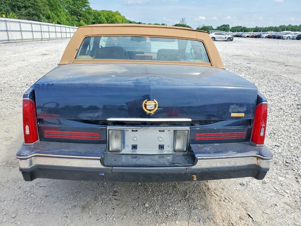 1990 Cadillac Eldorado VIN 1G6EL1338LU610544 COPART salvage auction — MECHANICAL, Ar - Certificate Of Title, sold $80 on 2026-07-08 (photo 6)