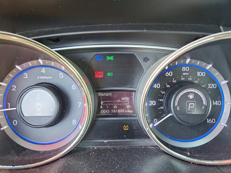 2011 Hyundai Sonata VIN 5NPEB4AC5BH274686 COPART salvage auction — REAR END, MA - CERTIFICATE OF TITLE, sold $900 on 2026-07-09 (photo 9)