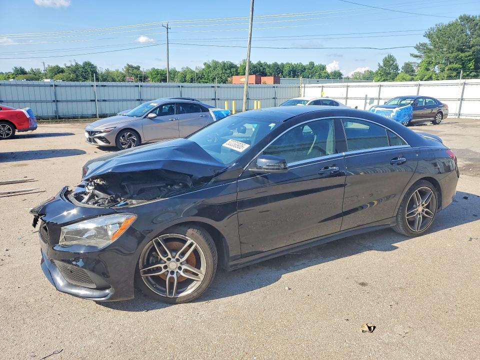 2018 Mercedes-benz VIN WDDSJ4EB8JN516737 COPART salvage auction — FRONT END, Al - Cert Of Title-Salvage Title, sold $2,700 on 2026-07-09 (photo 1)
