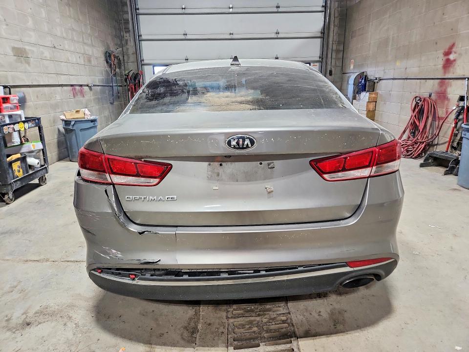 2016 Kia Optima VIN 5XXGT4L33GG104655 COPART salvage auction — FRONT END, Mn - Cert Of Title-Prior Salvage, sold $625 on 2026-07-07 (photo 6)