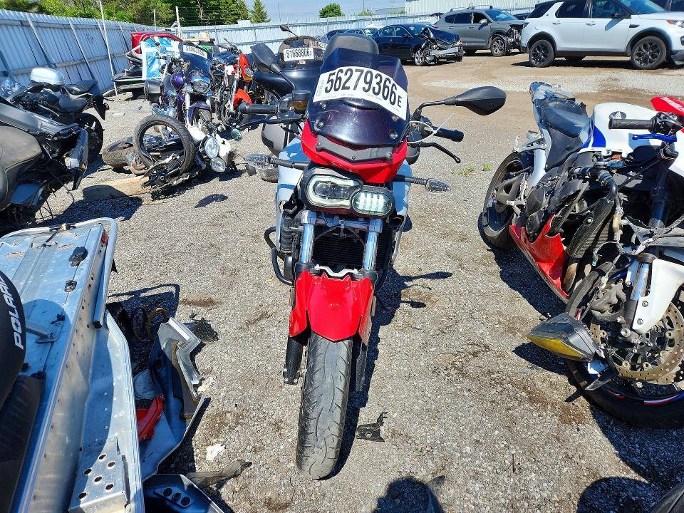 2012 BMW F 800 VIN WB1021708CZ092140 COPART salvage auction — SIDE, On - Permit No Brand - Unfit, sold $1,800 on 2026-07-14 (photo 2)