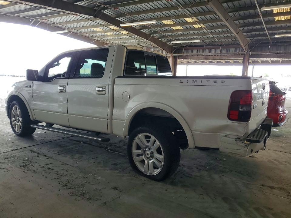 2008 Ford F-150 lightning VIN 1FTRW12558FA60529 COPART salvage auction — REAR END, Ca - Salvage Certificate, sold $1,600 on 2026-07-02 (photo 2)