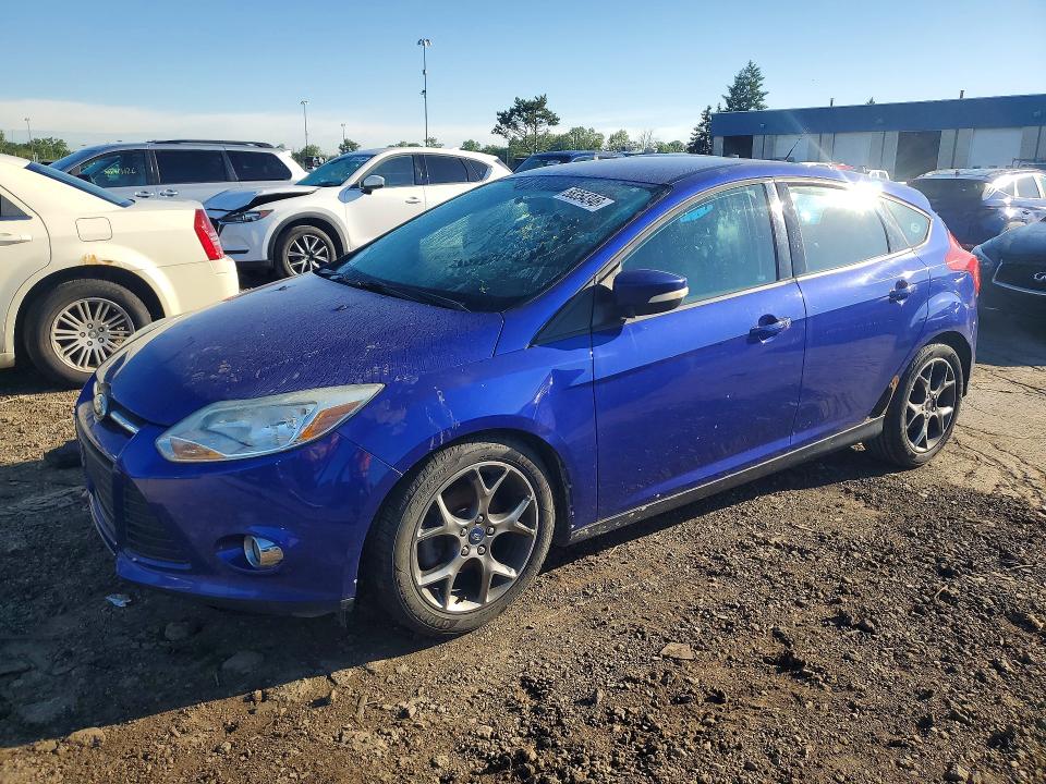 2014 Ford Focus VIN 1FADP3K27EL195071 COPART salvage auction — FRONT END, Mi - Dealer Only Clean Title, sold $325 on 2026-07-02 (photo 1)