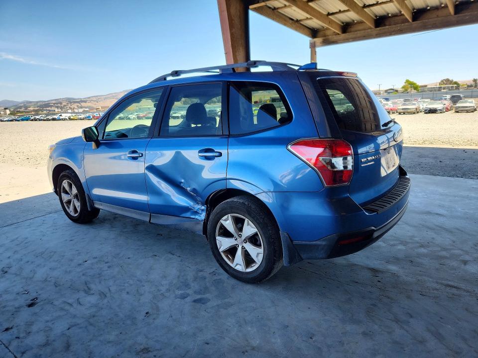 2016 Subaru Forester VIN JF2SJAFC4GH545869 COPART salvage auction — SIDE, Ca - Salvage Certificate, sold $1,350 on 2026-07-09 (photo 2)
