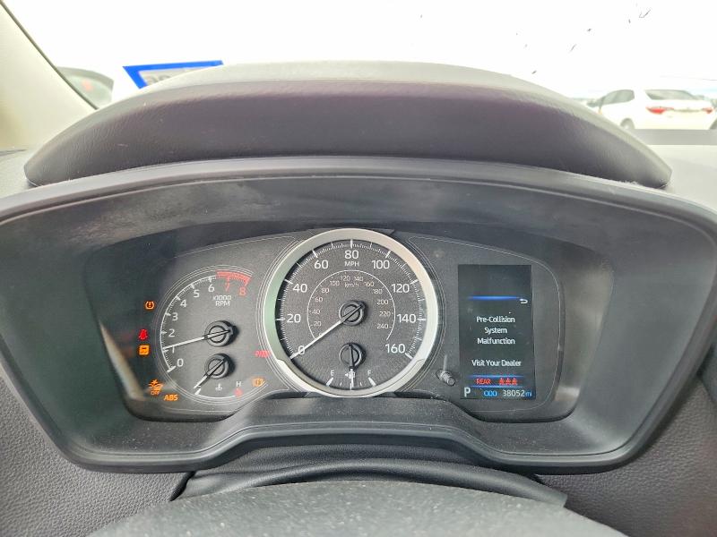 2022 Toyota Corolla VIN JTDEPMAE3N3021482 COPART salvage auction — FRONT END, TX - SALVAGE VEHICLE TITLE (P), sold $90 on 2026-07-23 (photo 9)