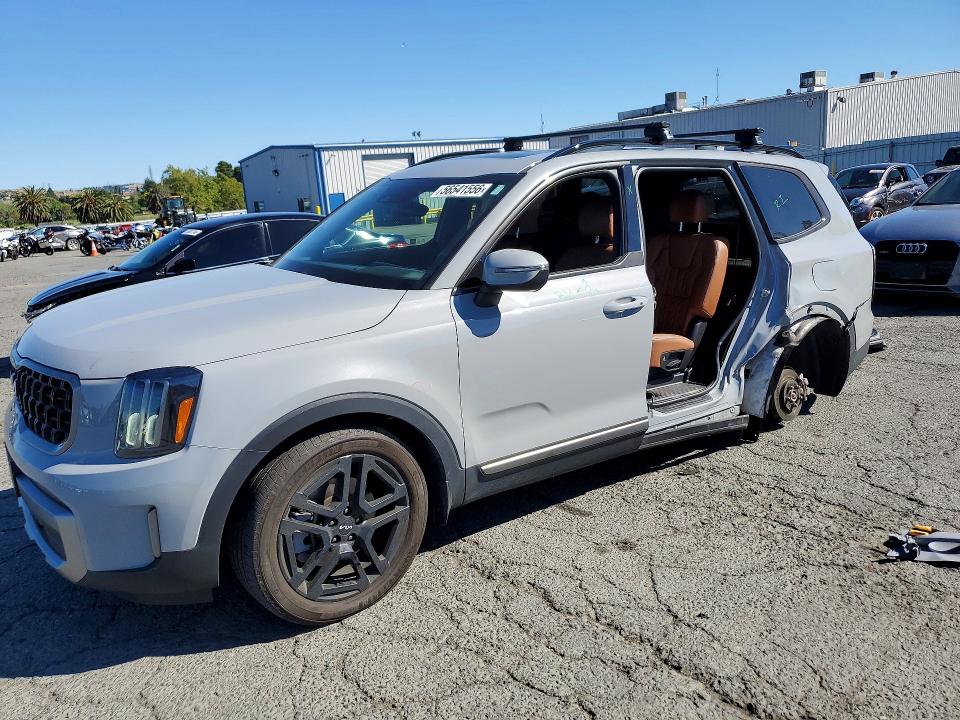 2023 Kia Telluride VIN 5XYP3DGC1PG392214 COPART salvage auction — SIDE, Ca - Salvage Certificate, sold $14,700 on 2026-07-17 (photo 1)