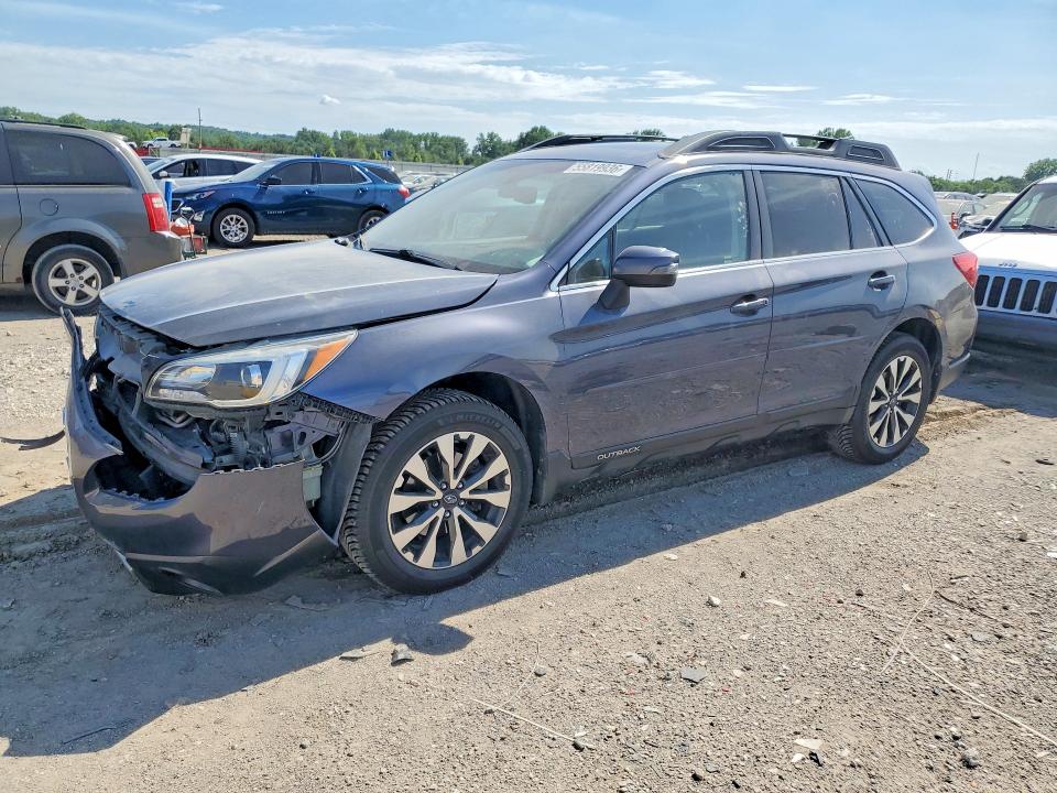 2017 Subaru Outback VIN 4S4BSENC0H3254512 COPART salvage auction — FRONT END, Ks - Cert Of Title-Salvage, sold $4,250 on 2026-07-02 (photo 1)