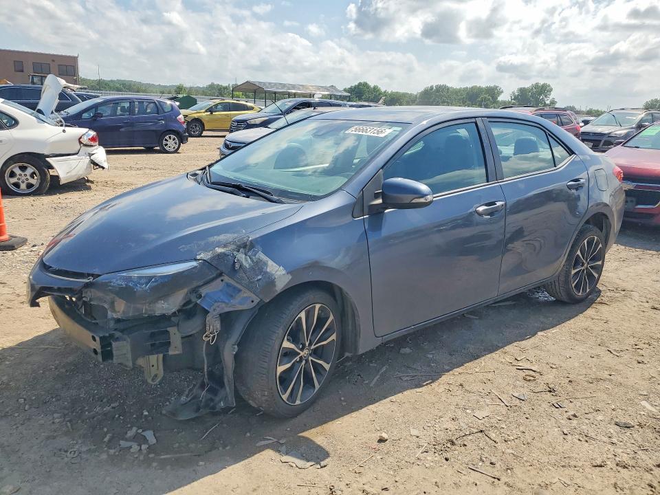 2018 Toyota Corolla VIN 5YFBURHEXJP826332 COPART salvage auction — UNDERCARRIAGE, Ks - Cert Of Title-Salvage, sold $3,500 on 2026-07-16 (photo 1)