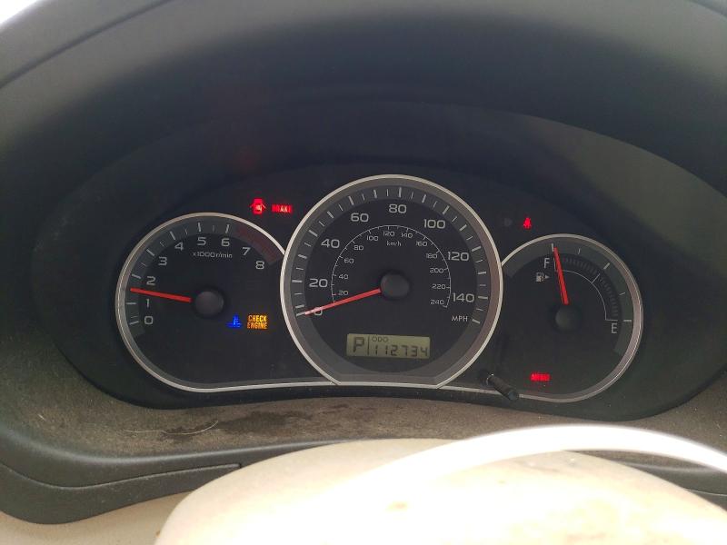 2008 Subaru Impreza VIN JF1GE61688H500092 COPART salvage auction — FRONT END, CT - CERT OF TITLE-SALVAGE, sold $450 on 2026-07-14 (photo 9)