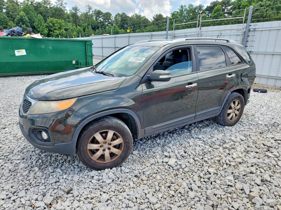 2011 Kia Sorento VIN 5XYKT3A11BG106236 COPART salvage auction — REAR END, GA - CERT OF TITLE-SALVAGE, sold $1,850 on 2026-07-30 (photo 1)