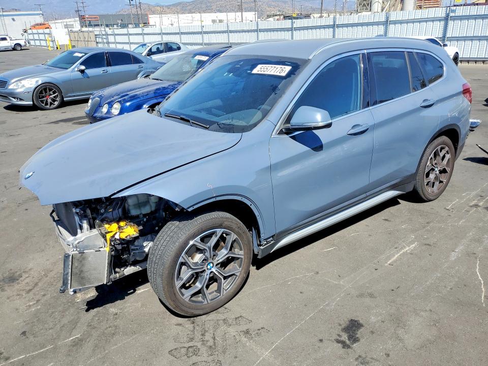 2021 BMW VIN WBXJG7C01M3M74177 COPART salvage auction — FRONT END, Ca - Salvage Certificate, sold $4,650 on 2026-07-13 (photo 1)