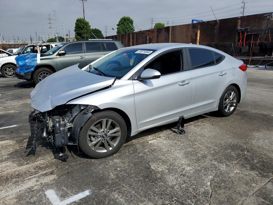 2017 Hyundai VIN 5NPD84LF7HH196552 COPART salvage auction — FRONT END, Ca - Salvage Certificate, sold $725 on 2026-07-22 (photo 1)