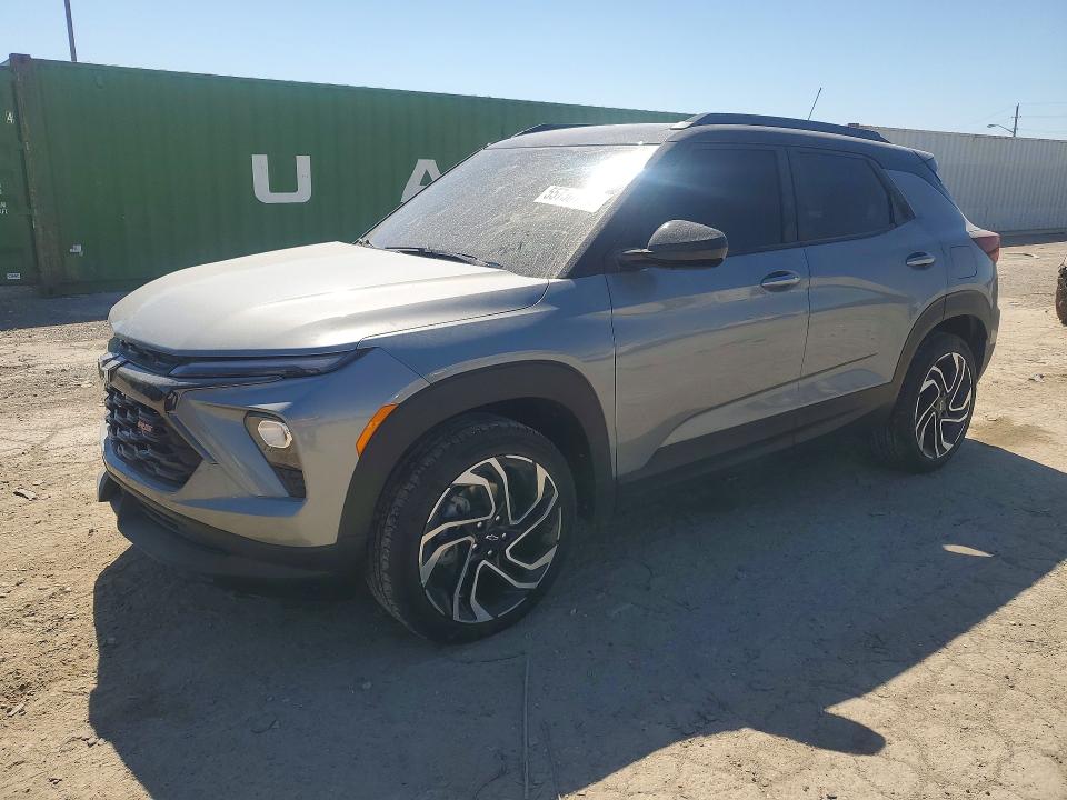 2025 Chevrolet VIN KL79MTSL4SB003766 COPART salvage auction — FRONT END, In - Cert Of Title-Salvage Title, sold $7,000 on 2026-07-24 (photo 1)