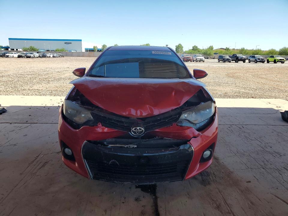2015 Toyota Corolla VIN 5YFBURHE3FP345765 COPART salvage auction — FRONT END, AZ - CERT OF TITLE - SALVAGE, sold $2,100 on 2026-07-28 (photo 5)
