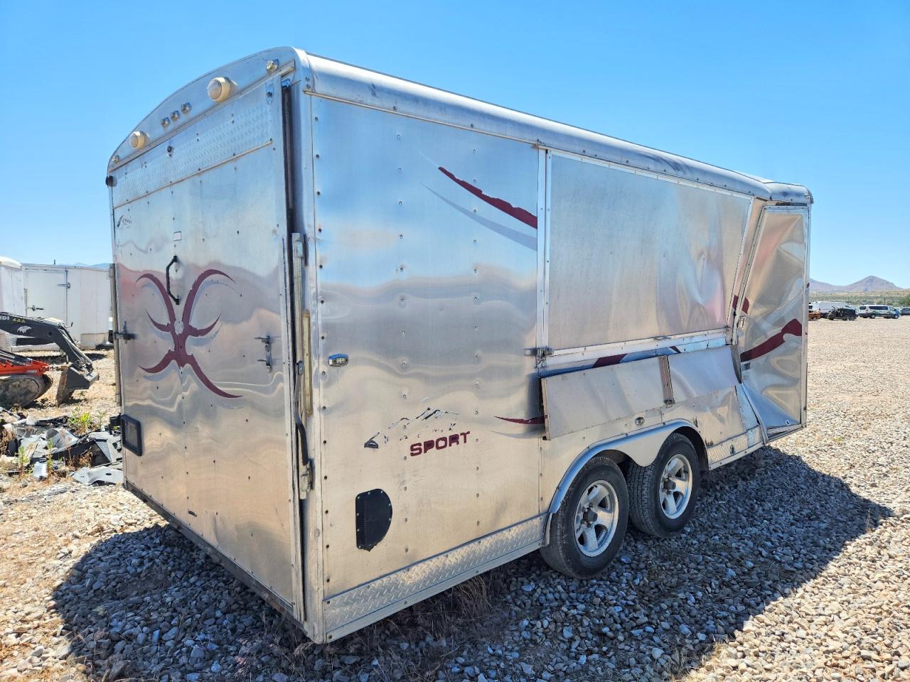 2009 Mirage Trailers VIN 5M3BE202591041299 COPART salvage auction — Side, UT - SALVAGE CERTIFICATE, sold $625 on 2026-07-09 (photo 4)