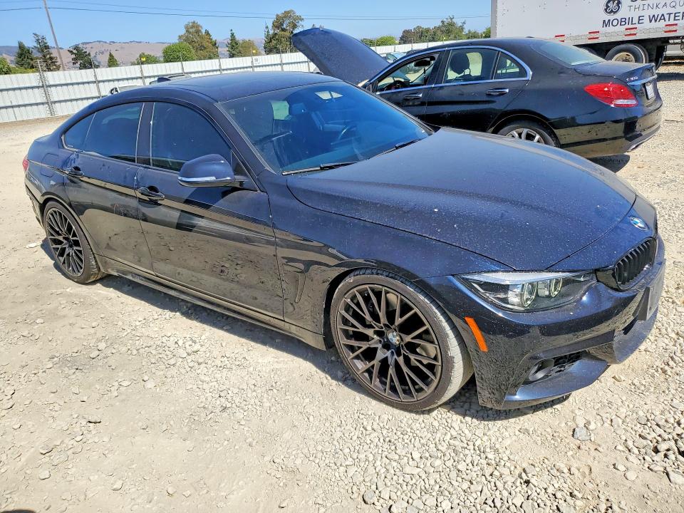 2018 BMW 4 series VIN WBA4J1C56JBG78558 COPART salvage auction — SIDE, CA - SALVAGE CERTIFICATE, sold $7,100 on 2026-07-28 (photo 4)