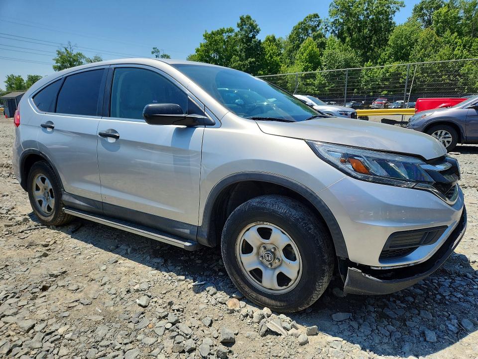 2015 Honda VIN 2HKRM4H38FH636680 COPART salvage auction — REAR END, Md - Cert Of Salvage > 75% Damage, sold $2,900 on 2026-07-02 (photo 4)