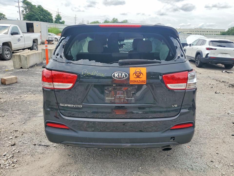 2016 Kia Sorento VIN 5XYPG4A54GG019120 COPART salvage auction — ALL OVER, Mo - Salvage Certificate Of Title, sold $175 on 2026-07-28 (photo 6)