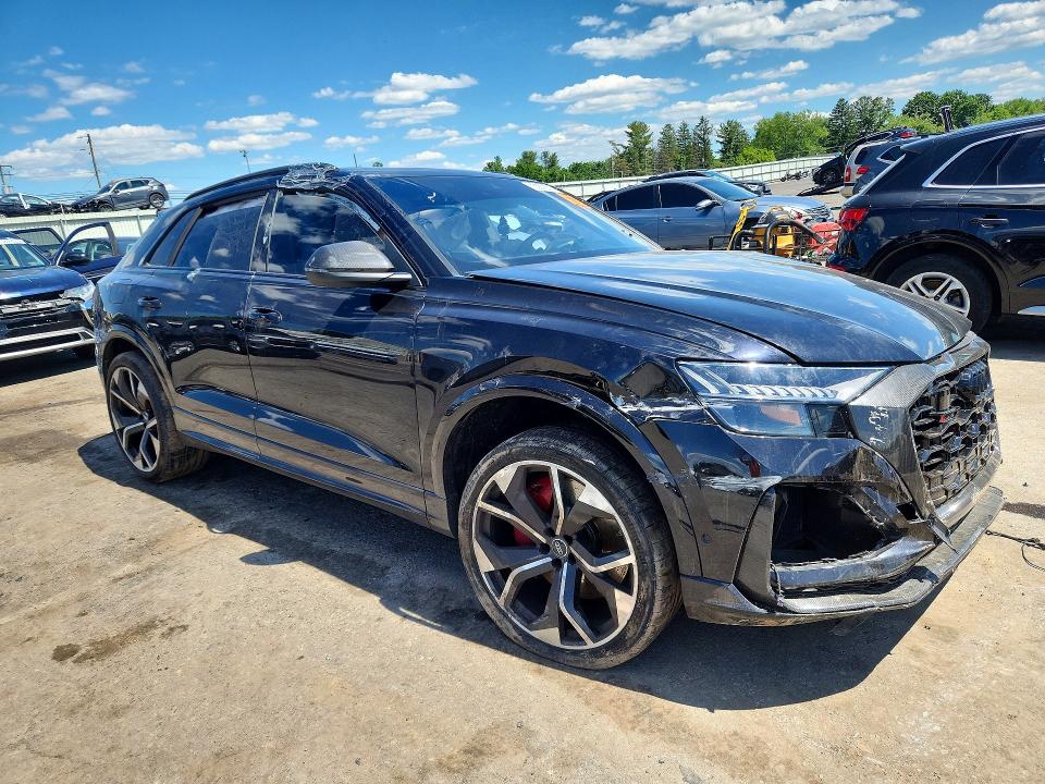 2021 Audi Rs q8 VIN WU1ARBF1XMD000997 COPART salvage auction — FRONT END, Pa - Certificate Of Salvage, sold $17,400 on 2026-08-04 (photo 4)
