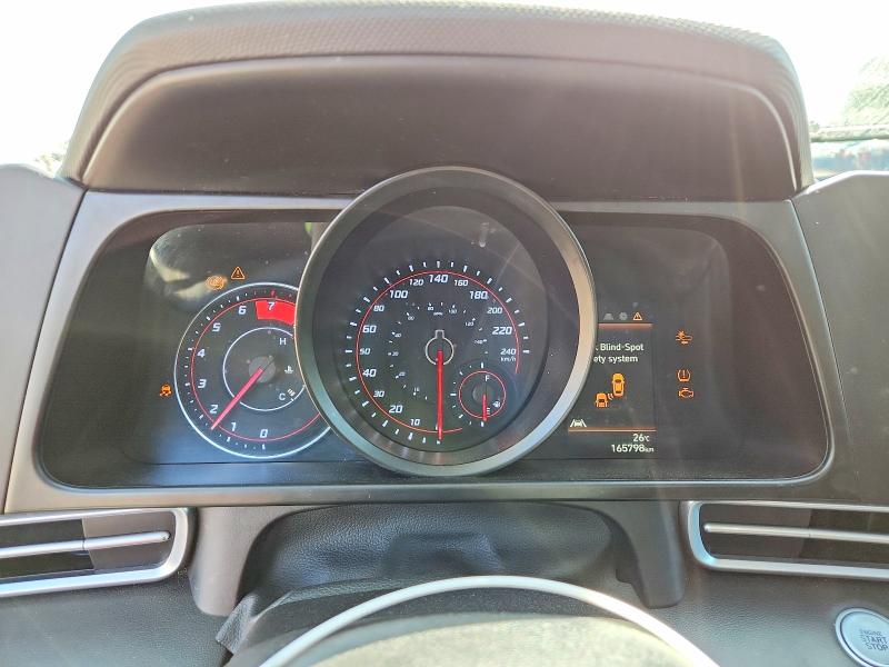 2021 Hyundai Elantra VIN KMHLM4AG9MU167522 COPART salvage auction — FRONT END, On - Permit No Brand - Unfit, sold $4,550 on 2026-07-02 (photo 9)