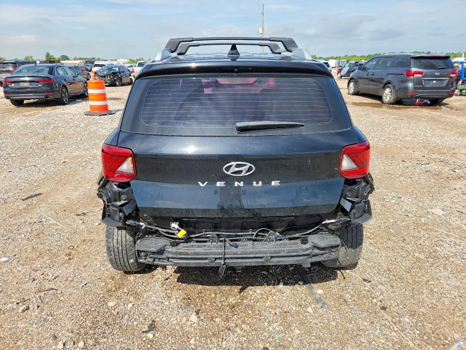 2022 Hyundai Venue VIN KMHRC8A30NU204217 COPART salvage auction — FRONT END, Tx - Salvage Vehicle Title, sold $2,700 on 2026-07-09 (photo 6)