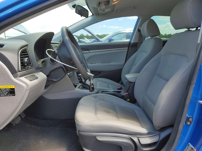 2017 Hyundai Elantra VIN KMHD74LF6HU384290 COPART salvage auction — FRONT END, Va - Cert Of Title - Salvage, sold $2,000 on 2026-07-29 (photo 7)
