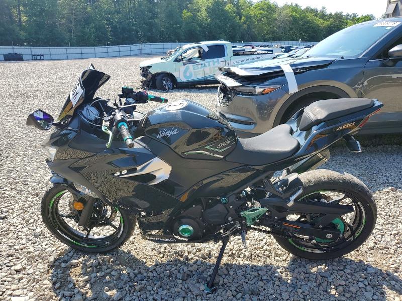 2019 Kawasaki Ninja VIN JKAEXKH16KDA31689 COPART salvage auction — FRAME DAMAGE, Me - Cert Of Title-Salvage Collisio, sold $1,050 on 2026-07-16 (photo 3)